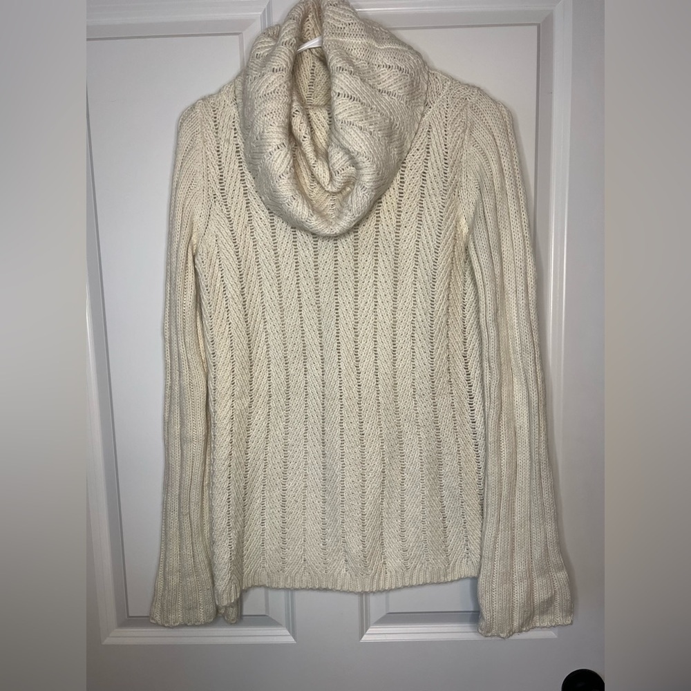 GAP Cream Cowl Neck Sweater